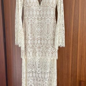 Claire Pettibone Romantique “Coachella” Lace Dress
